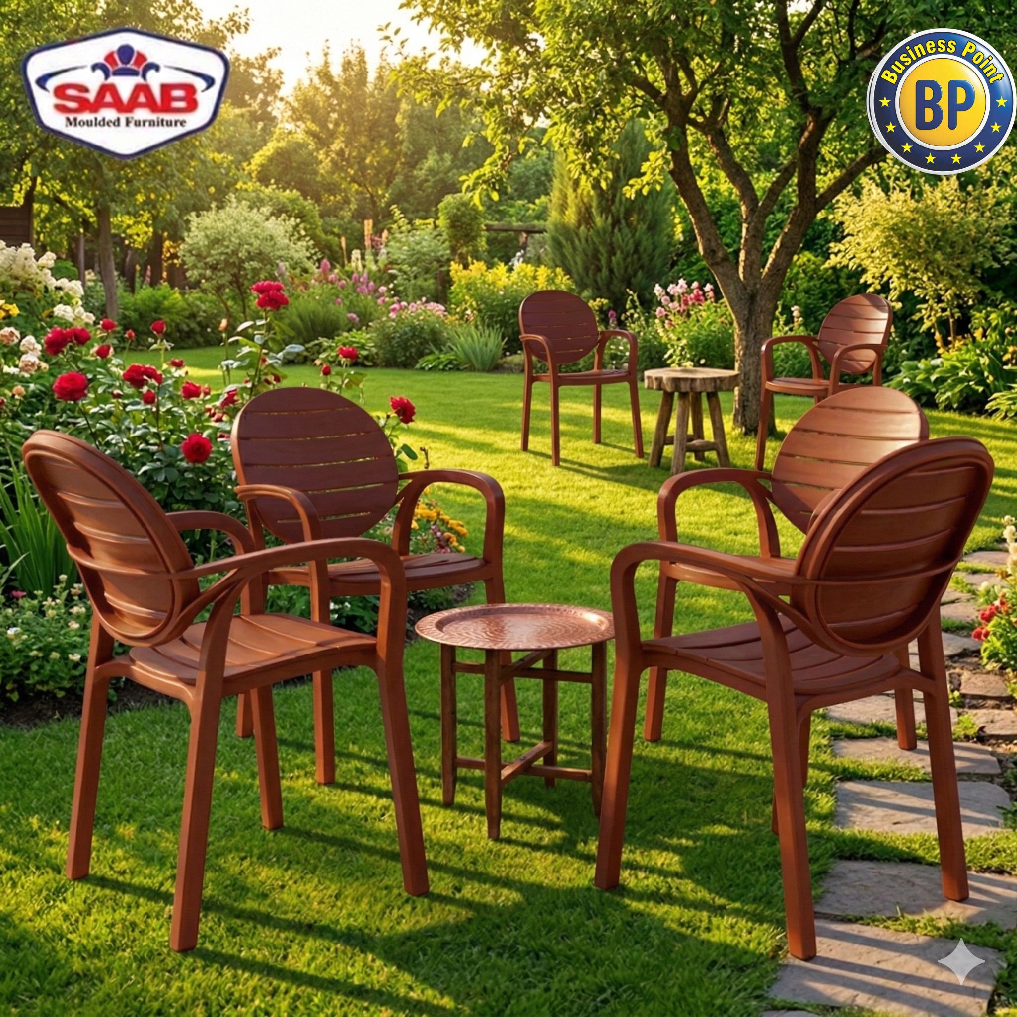 sp 675 patio chair chocolate, 1 chair