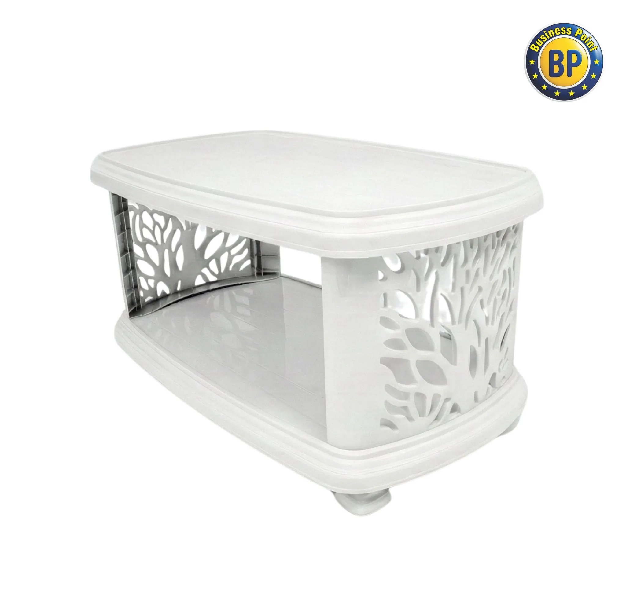 Full Hard Plastic double shelf tree Table - Image 4