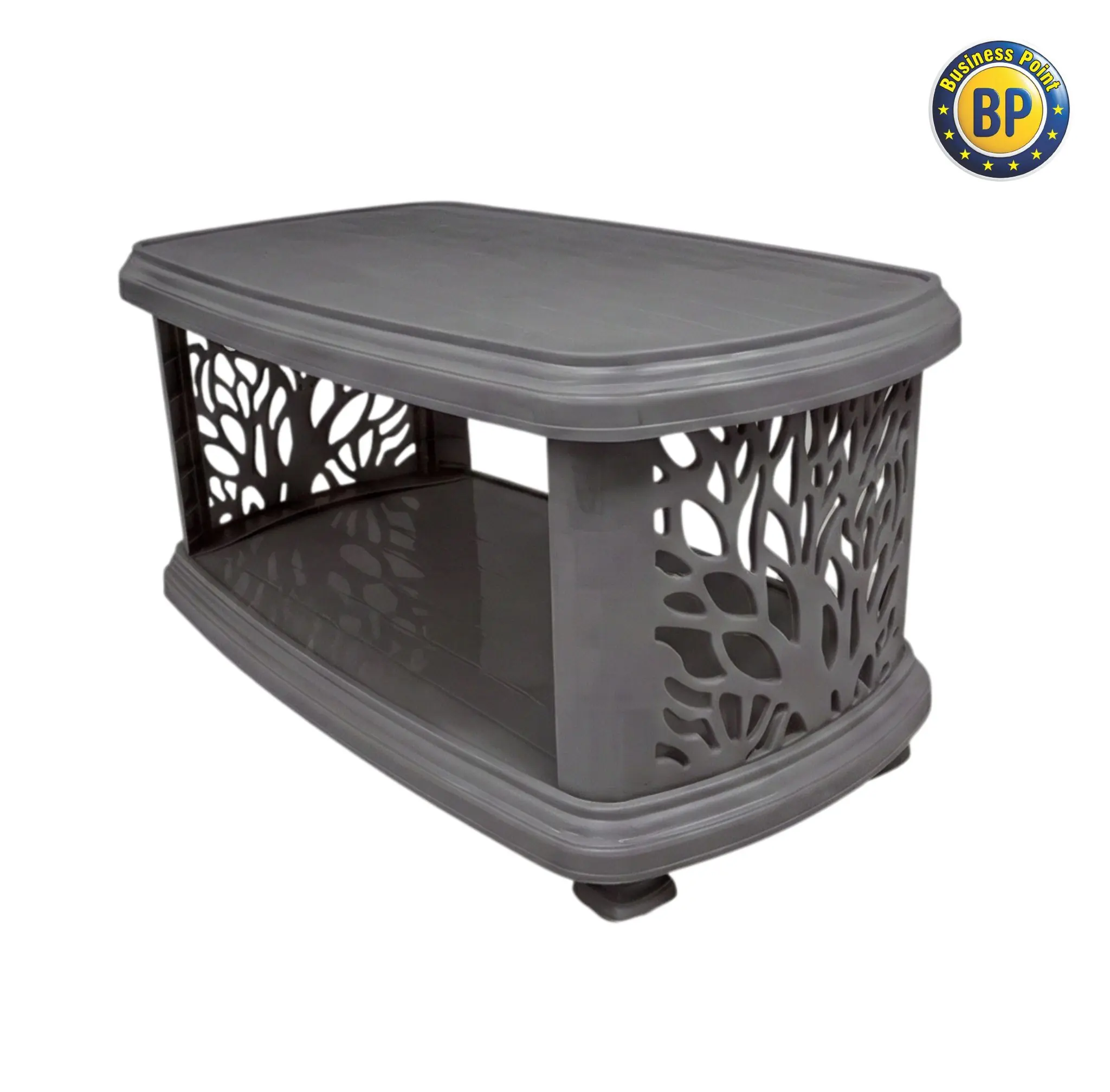 Full Hard Plastic double shelf tree Table - Image 5