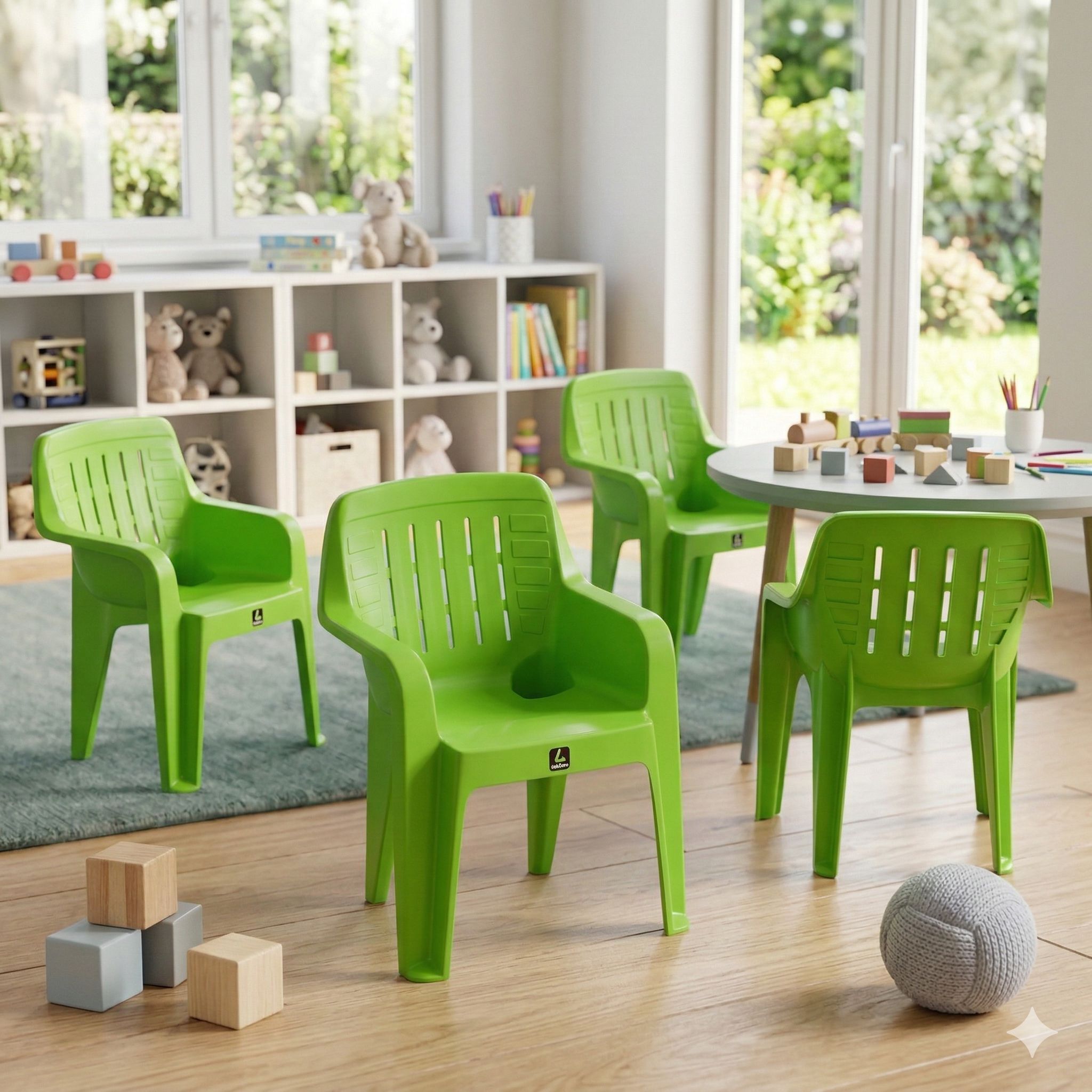 ghani baby fix table yellow