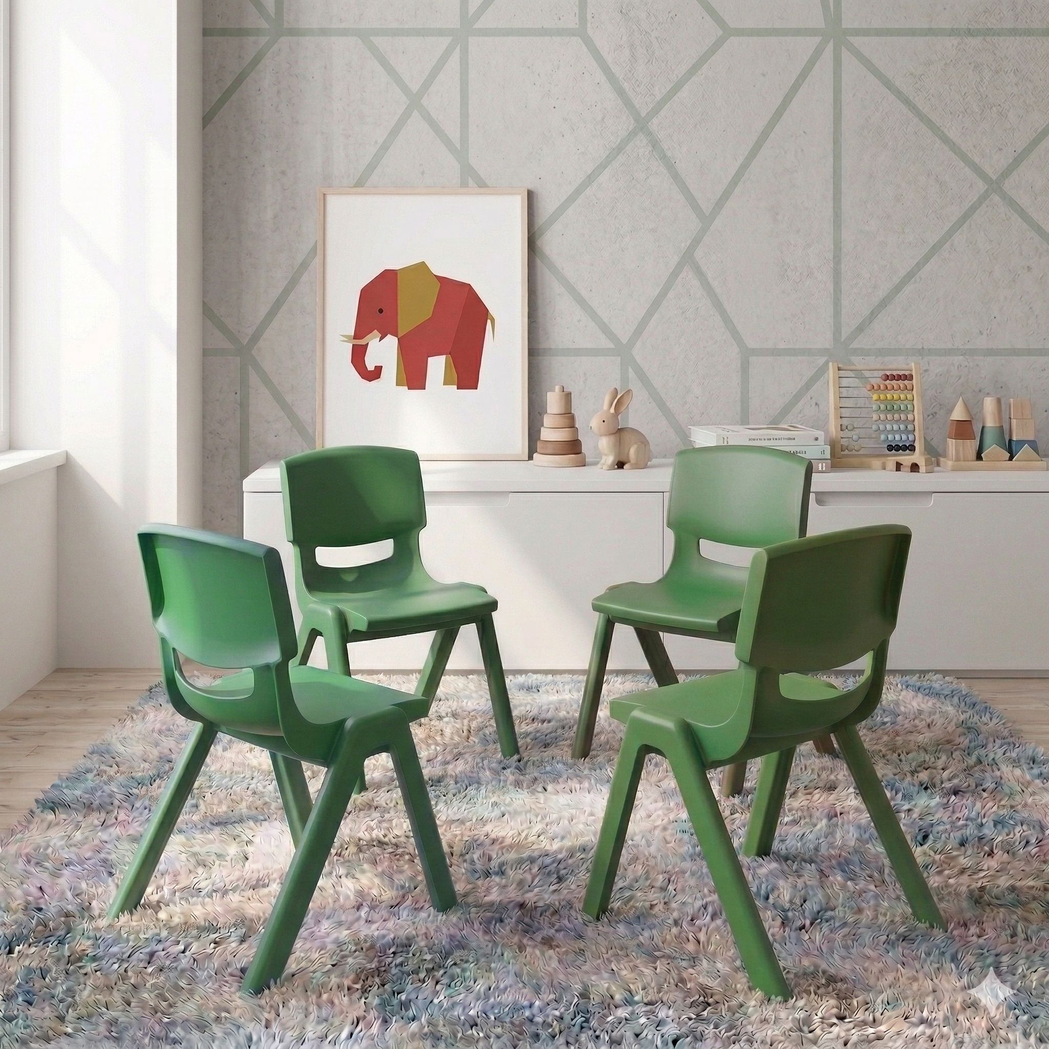 ghani baby fix table blue