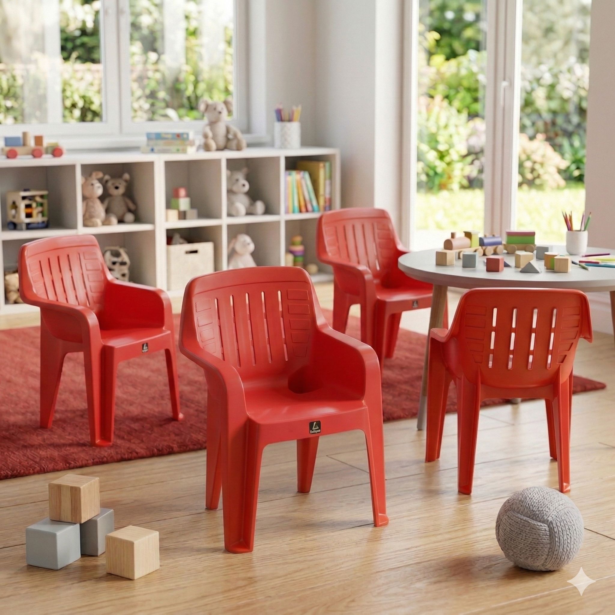 ghani baby fix table blue