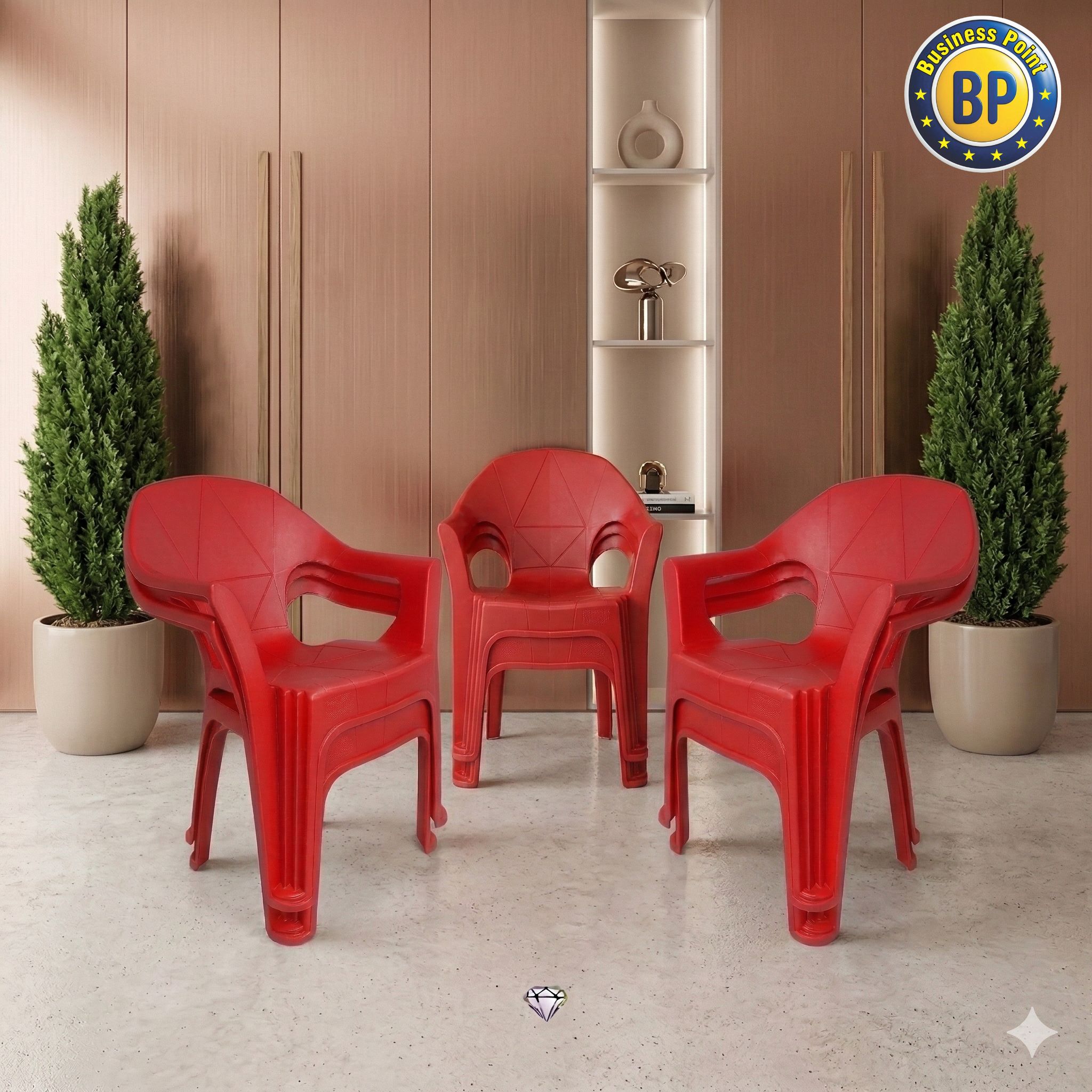 t 730 full plastic diamond chair set royal green, 1 chair